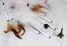 Dream Catcher Feather Hoop Wind Chime Hanging