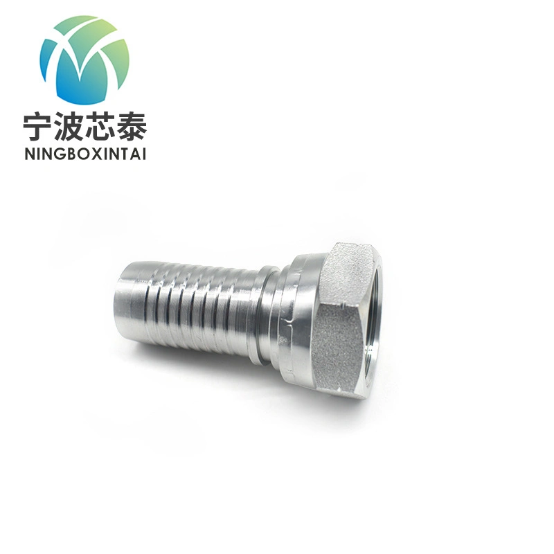 OEM Stainless Steel Crimp Type Hydraulic Hose Fittings Provide Sample