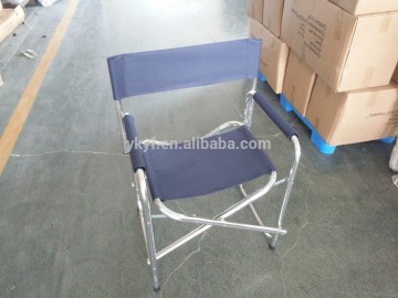 Foldable aluminum director chair