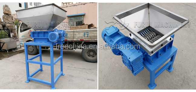 Low maintenance cost shredder plastic price/textile shredder machine