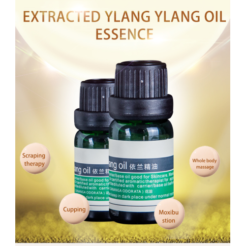 Puhdas eteerinen öljy Ylang Ylang Hierontaöljy