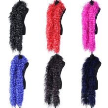 Wholesale Customizable Wedding Party Carnival Boas in 8Ply, 2 Colors: Ostrich Feather Boas