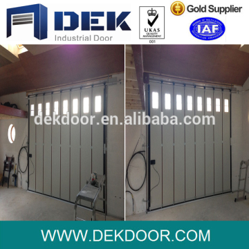 Aluminum Slide To Corner Door round-the-corner door