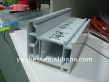 Plastice profile, extruded plastic profile, window profile
