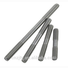 Double threaded bolts, stainless steel studs