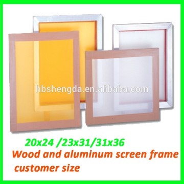 silk screen printing aluminium block frame 20X24