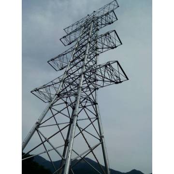 100M Transmission Line Steel Tubular Tower