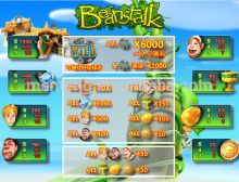 Beanstalk slot Game Board