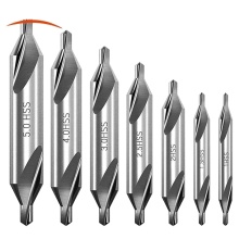Factory Wholesale Tungsten HSS Solid Carbide Center Drills for Stainless Steel