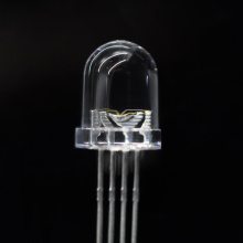 Ânodo comum LED RGB de 8 mm de alta potência 0,6 W