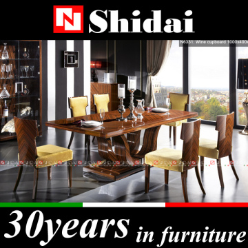 Modern wooden dining table set / modern dining room set / modern wooden dining set A-39