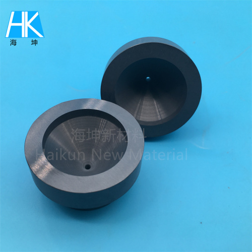 Black Grey Silicon Nitride Si3n4 Ceramic Nozzle Part