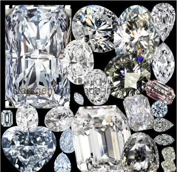 Brilliant Cut All Shape Write Gemstones