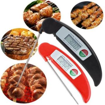 New Folded Meat Thermometer Digital BBQ Thermometer Electronic Cooking Food Household Thermometer Kitchen Oven Thermometer Tools