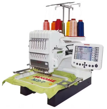 Brand New Janome MB-7 Multi-Needle Embroidery Machine
