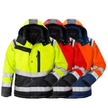 Industrial Winter Flame Resistant Hi-Vis Jacket