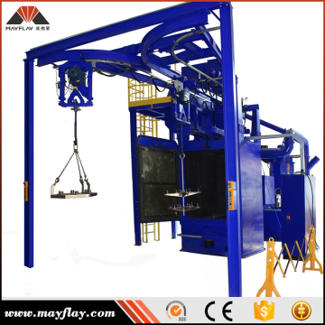 MAYFLAY Steel Tube External Wall Cleaning Shot Blasting Machine