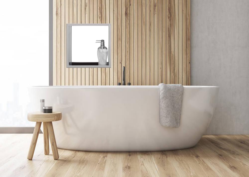 Modern Recessed Shower Niche Stainless Steel Bathroom Niche