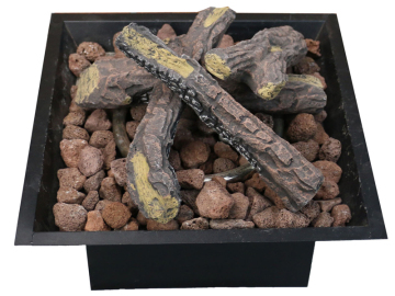 ABLE Realistic Artificial Res Oak Log Sets