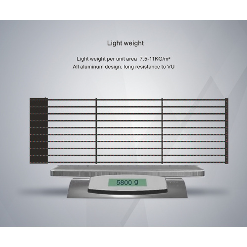 P25-41.6 Kühlergrillvorhang LED-Display EMC-B