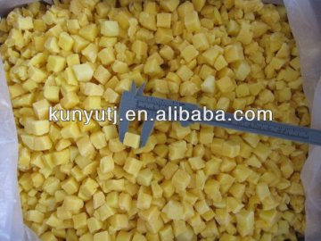 frozen apricot dices