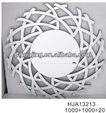 White Styling Beauty Stations Dresser Salon Wall Mirror