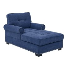 Comfortable Sleeper with Upholstered Seat Chaise Lounge