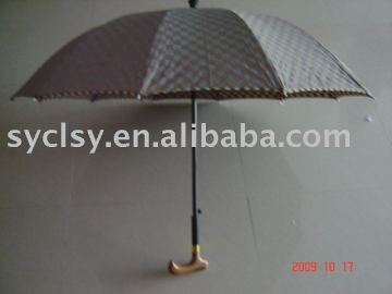 straight walking stick umbrella