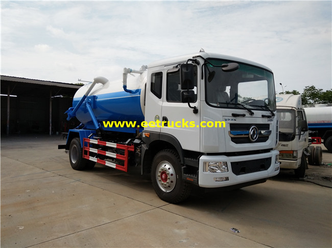 10 CBM Vacuum Ordure Suction Trucks