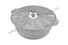 Aluminium foil 340 Pot bowl with lid