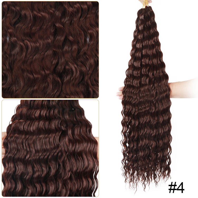 30inch Long Hair extension Curly braiding Hair Wavy braiding hair For Russia synthetic yaki