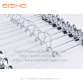 EISHO Chrome Metal Pants Hanger with Clips