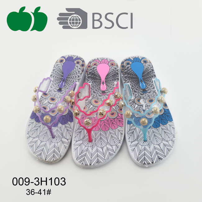 Lady Summer Comfortable Printing Eva Flip Flop