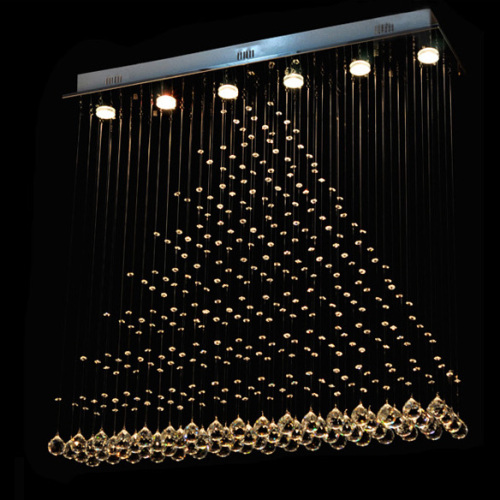 Door Curtain Crystal Chandlier for Decoration Lighting (GD-8001-6)