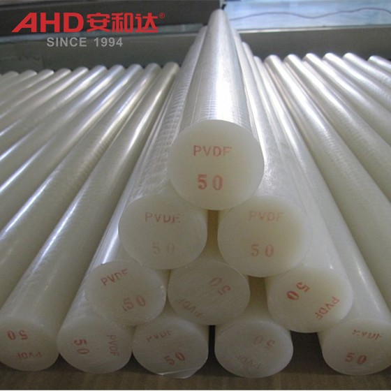 Existencias de varillas de PVDF kynar PVDF kynar rod stocks