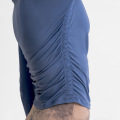 T-shirt feminino de manga comprida Base de pescoço da tripulação Lyaer