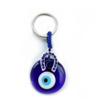 Metal Evil Eye Keychain