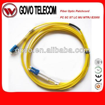 Fiber Optic Patchcord (SC/LC/FC/ST/MU/MTRJ/E2000)