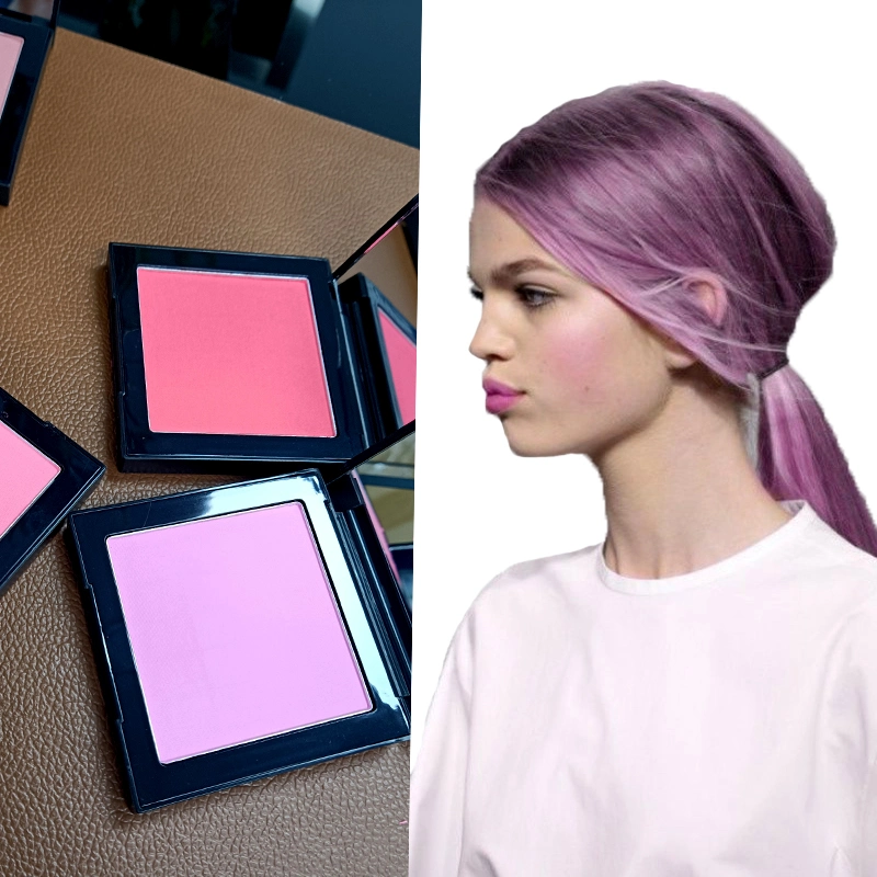 Loose Powder Face Blushes Make up Face Blush Private Label Bulk Pink Blush Compact