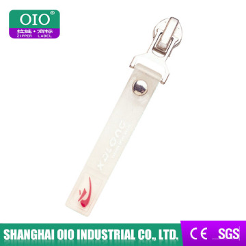 OIO Factory Garment Transparent Puller Zipper Puller Design