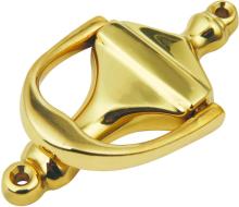 brass door knocker without door viewer