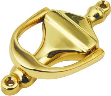 brass door knocker without door viewer