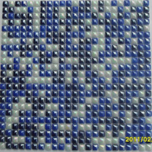 12mm shinning glass mosaic