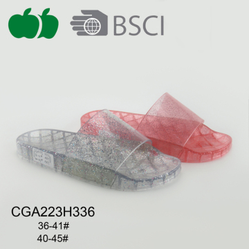 Hot-Selling Pvc Plastic Ladies Slippers