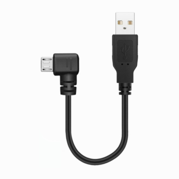 Left Angled 90 Degree Micro USB Cable