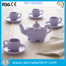 Novelty ECO-Friendly Porcelain Elephant Tea Service Set