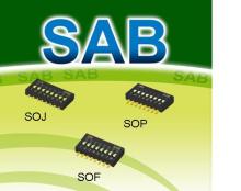 1.27mm  Half-pitch  DIP SWITCH