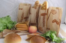 Baguette kraft paper bag