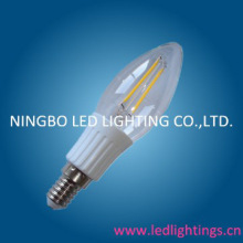 2014 new items !! E14 360 Degree Flaming led Candle Bulb with 2W 240Lm