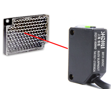 Square Infrared Retro-reflective Sensor